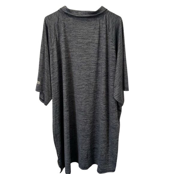 Notre Dame Fighting Irish Polo Performance Shirt Mens 5XL Gray Colosseum golf - Picture 12 of 12